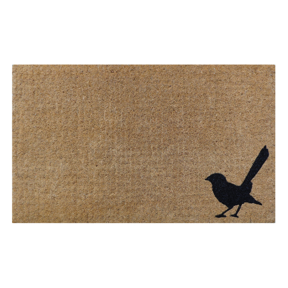 Willy Wagtail Bird Doormat